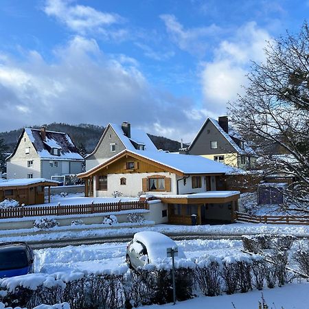 Kleine Auszeit Am Wildgehege Lägenhet Bad Harzburg Exteriör bild